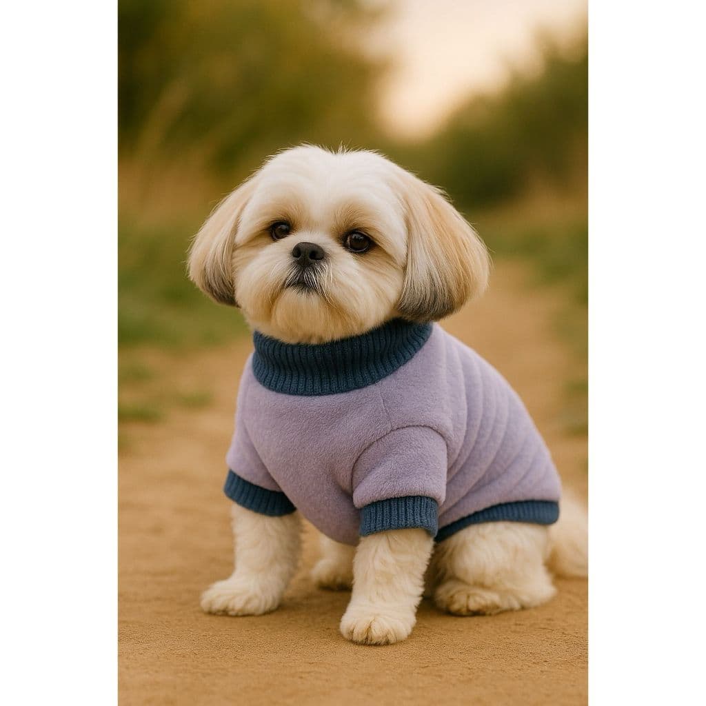 Roupa Pet Inverno Pop Soft Cães Pequenos Médios Grandes Tecido Quente Macio Veste Fácil Vários Tamanhos Cores Sortidas L