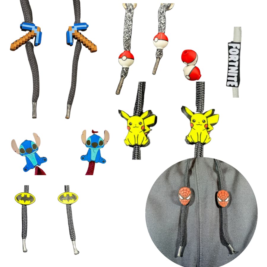 Pingente para Cadarço de Moletom Tênis – Personalize Seu Estilo!