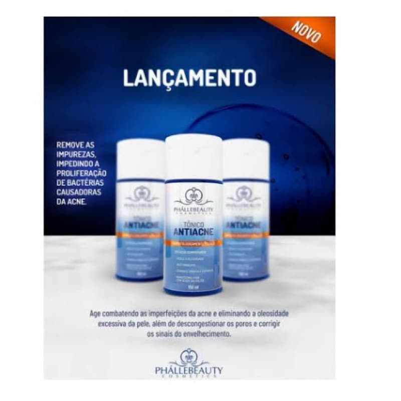 PH0553 Tônico Facial Antiacne PhalleBeauty