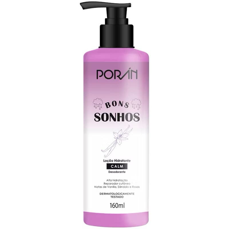 Loção Hidratante Bons Sonhos Calm - Porán 160ml