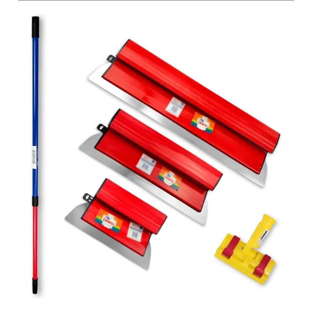 Kit Desempenadeira Berox 25/40/60 + Suporte e Cabo Extensor 2 Metros