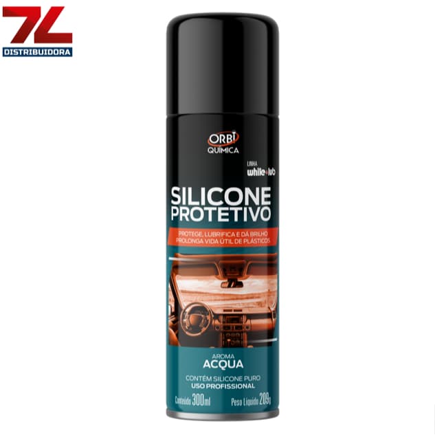 Silicone Spray Para Borrachas De Portas E Canaletas - Acqua