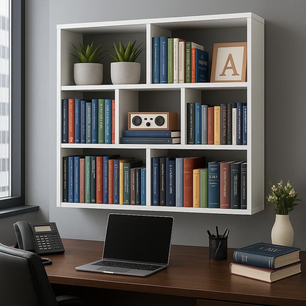 PRATELEIRA CUBO 60X60CM VERSATIL DECORATIVA BRANCO CONJUNTO NICHO PRATELEIRA DECORATIVA MDF ORIGINAL LIVROS QUADROS