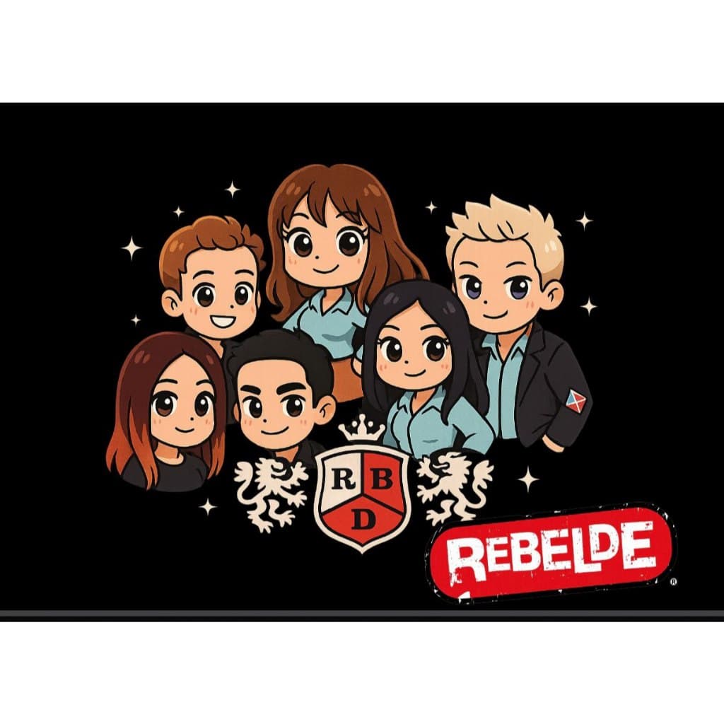 LIVRO COLORIR RBD REBELDE
