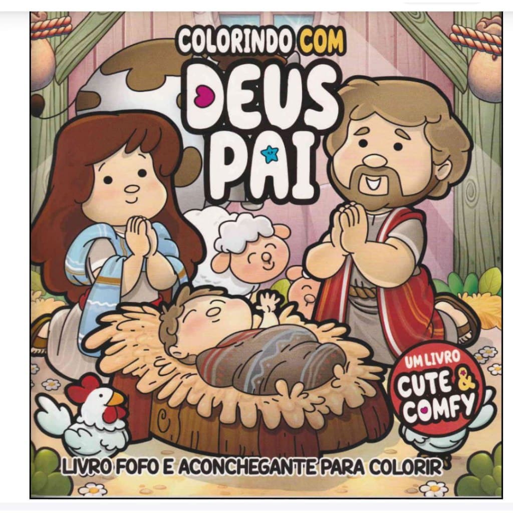 LIVRO COLORINDO COM DEUS PAI