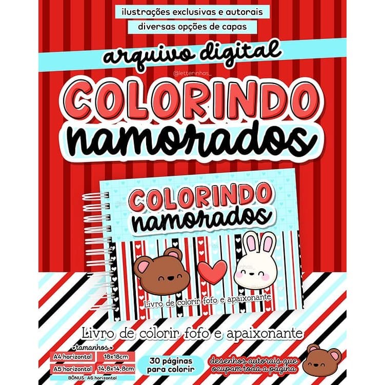 LIVRO COLORIR NAMORADOS