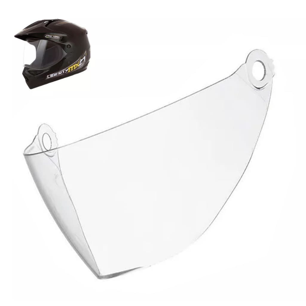 Viseira Original Protork Para Capacete Modelo MX PRO VISION