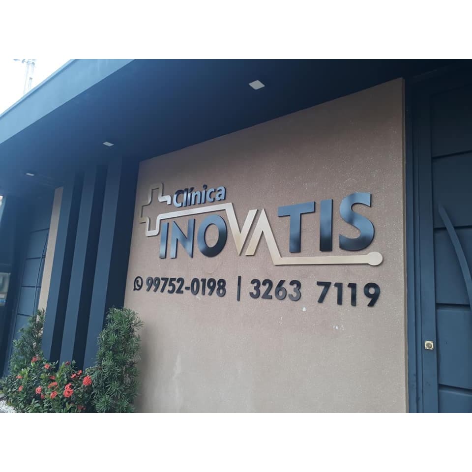 Letreiro Personalizado para Fachada Lojas e Empresas Letras em PVC Expandido 10mm