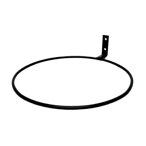 SUPORTE ANEL VASO N03 DE PAREDE PRETO