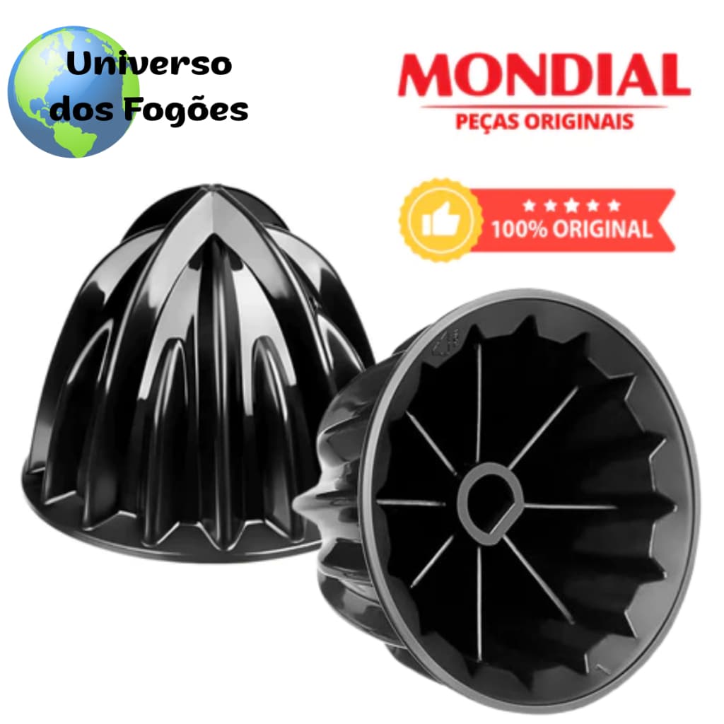 Cone Castanha Mondial E-10 / E-08 original para extrator de frutas