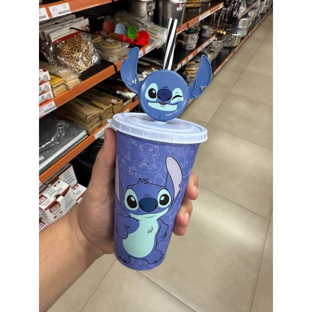 COPO 500ML COM PIN STITCH - PLASÚTIL