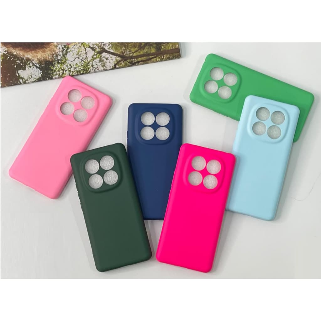 Capa Capinha Para Xiaomi POCO X7 Silicone Aveludado Case