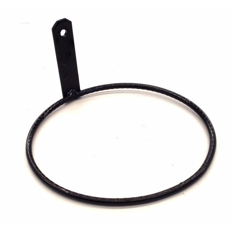 SUPORTE ANEL VASO N02 DE PAREDE PRETO