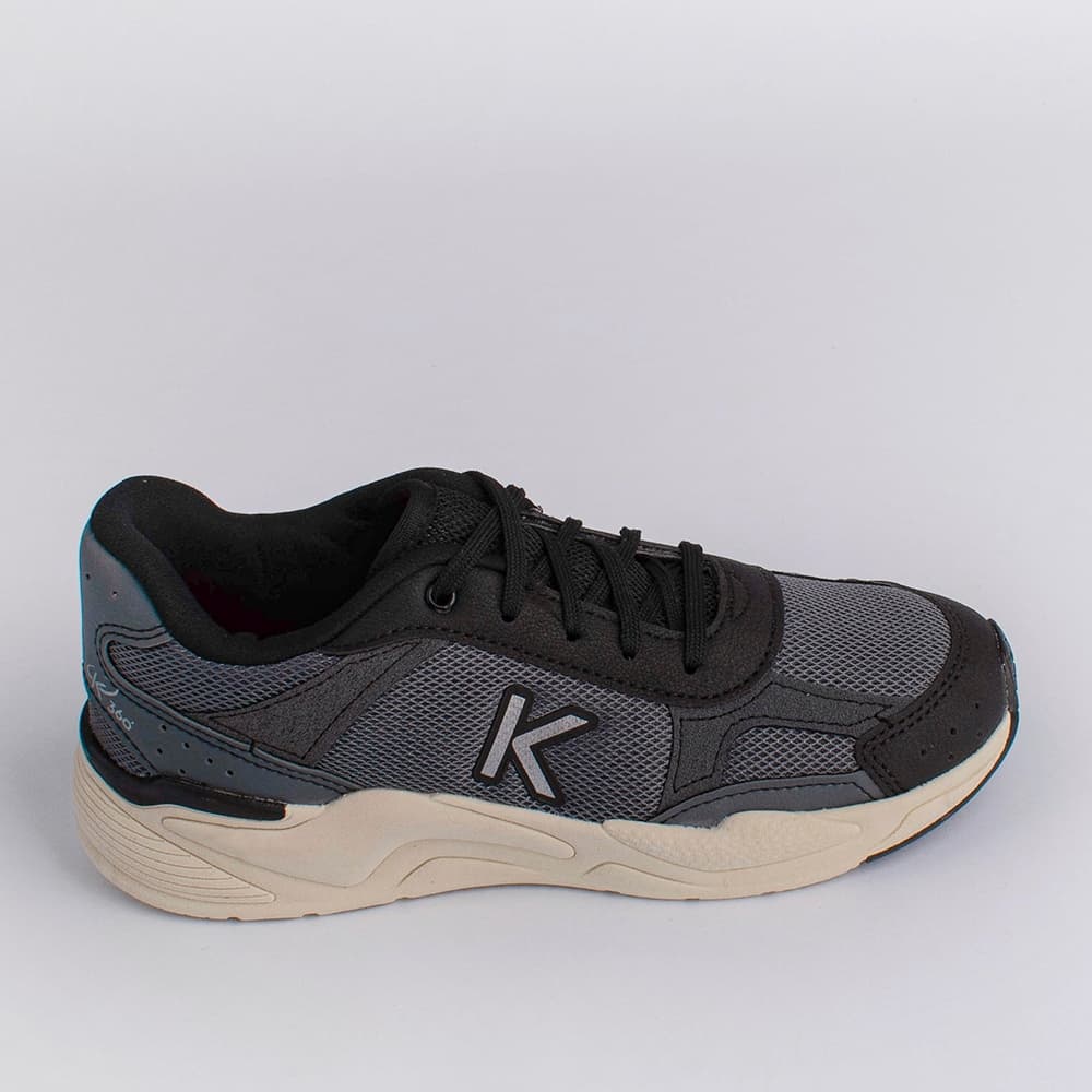 Tênis Infantil Menino Kidy K360 Retrô Palmilha TEC-GEL Solado Antiderrapante Esportivo Confortável