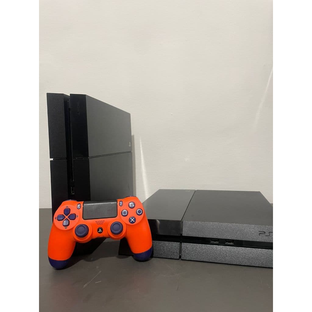 PS4 Playstation 4 Fat 500GB Console  - Com Controles + Jogo + Nota Fiscal