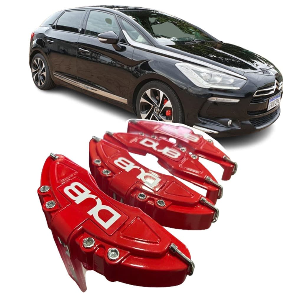 Capa De Pinça De Freio com garras 4 peças Compatível citroen ds5 2013 2014 2015 2016 2017 2018 2019 2020 top sem silicon