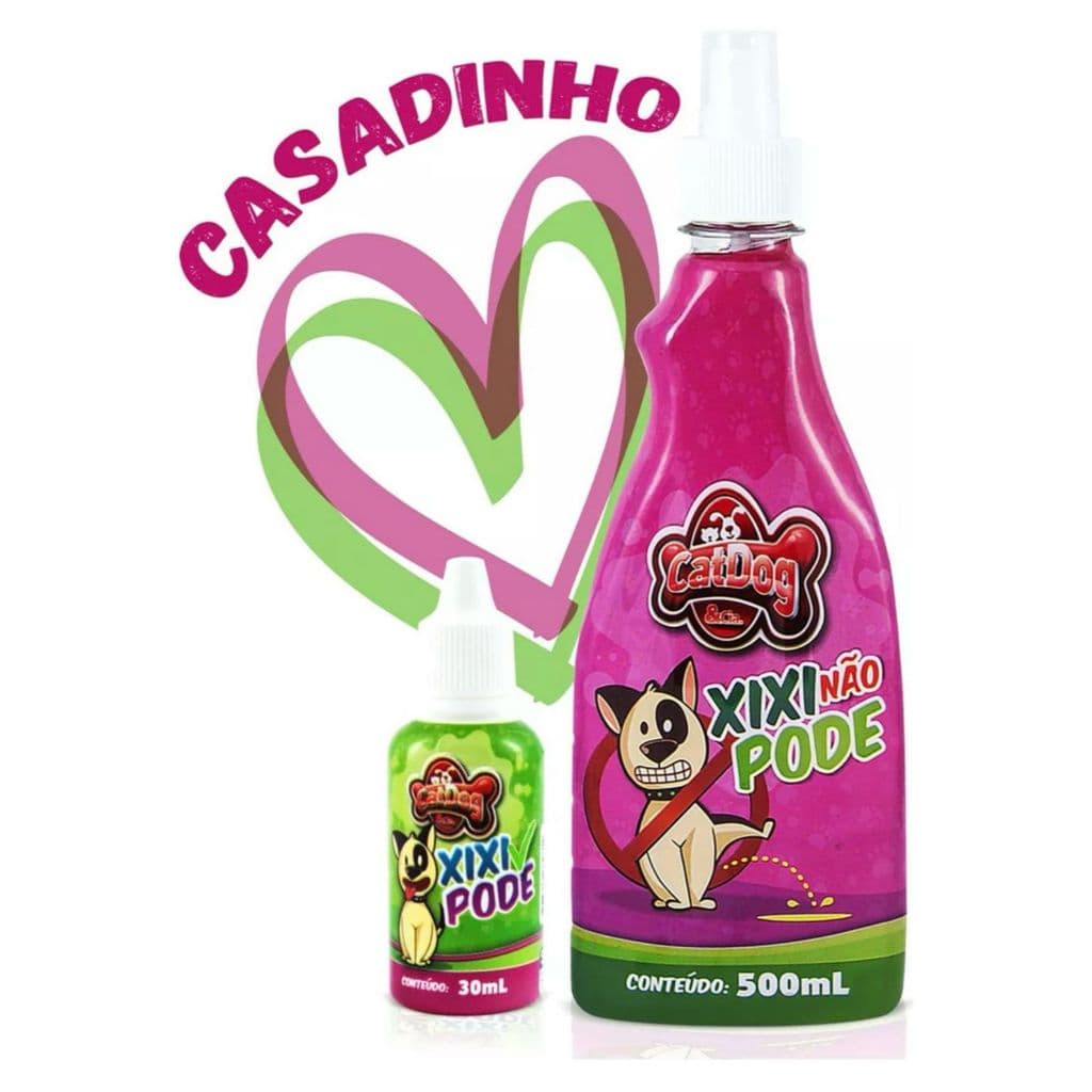 Kit Educador - Para - Cães Pet - Xixi Pode - Não - Pode Atrativo 500ml