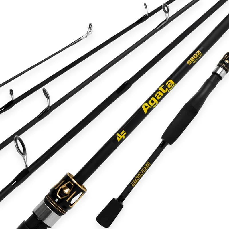 Vara Pesca Molinete Agata Albatroz Carbono 2 p