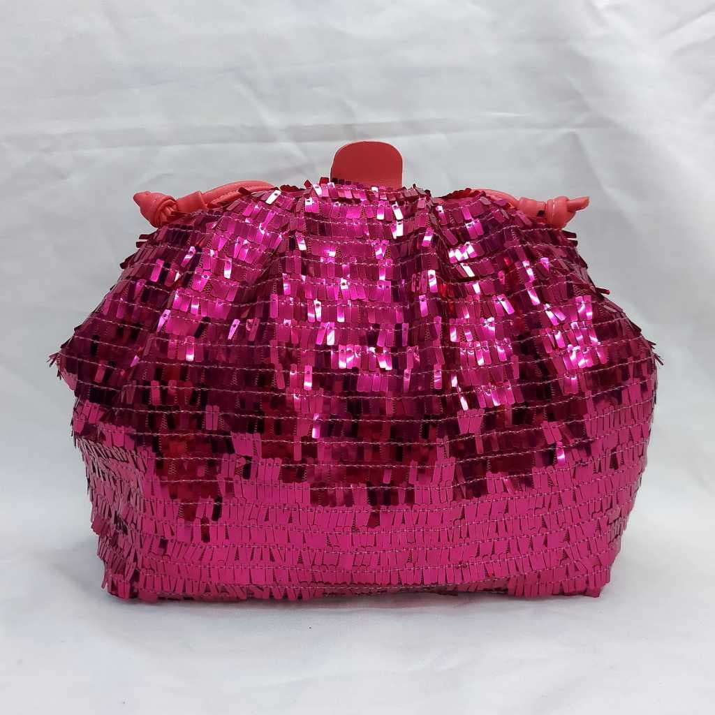Bolsa Feminina de Paetê e Alça Revestimento de Lantejoulas
