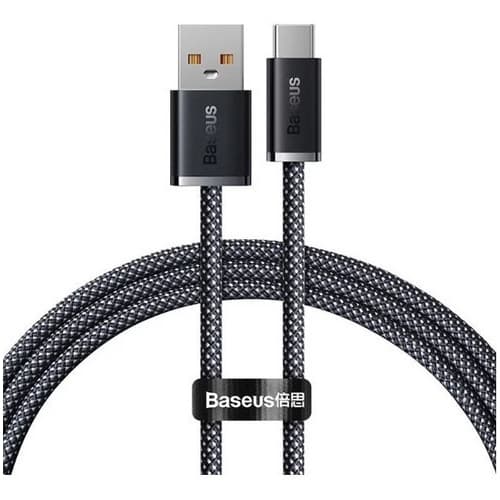 Cabo dados carregamento Baseus USB A para USB C