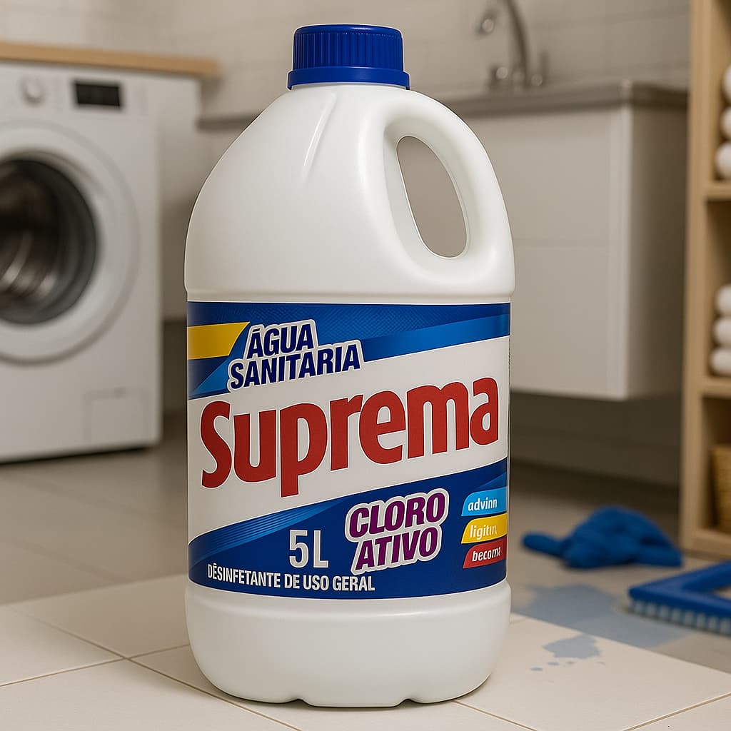Candida Suprema 5 litros Agua Sanitária Envio Imediato