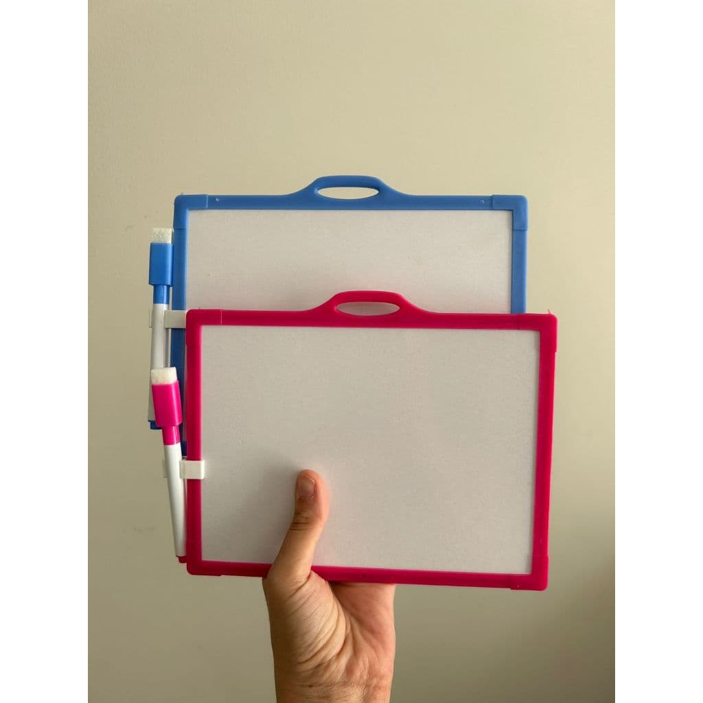Lousa Quadro Branco 15x20cm Com Caneta Apagador
