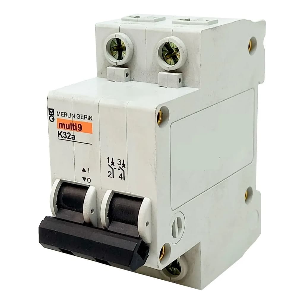 Disjuntor Schneider Electric Multi9 K32A 2P 16A Curva C