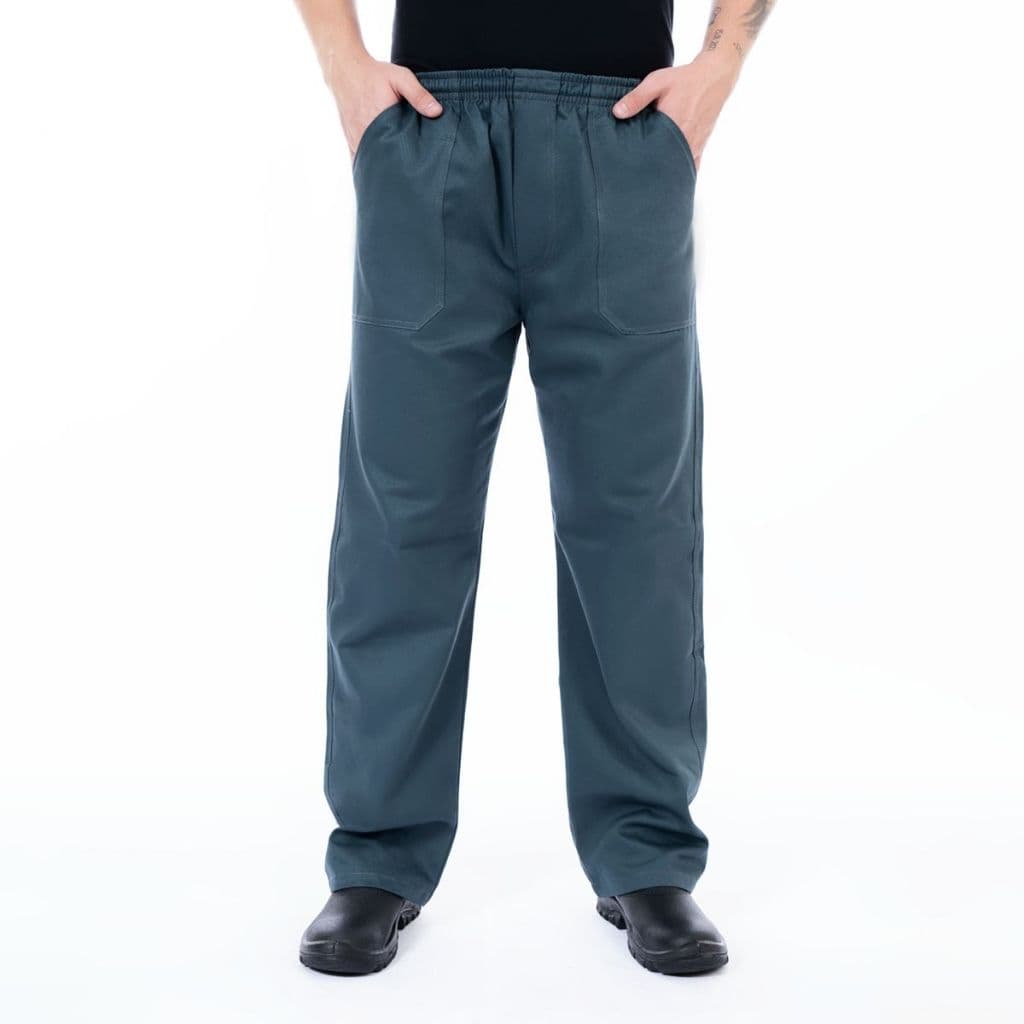 Calça Brim Pesado Para Trabalho Super Resistente a Pronta Entrega Cinza 100% Algodão Fardamento