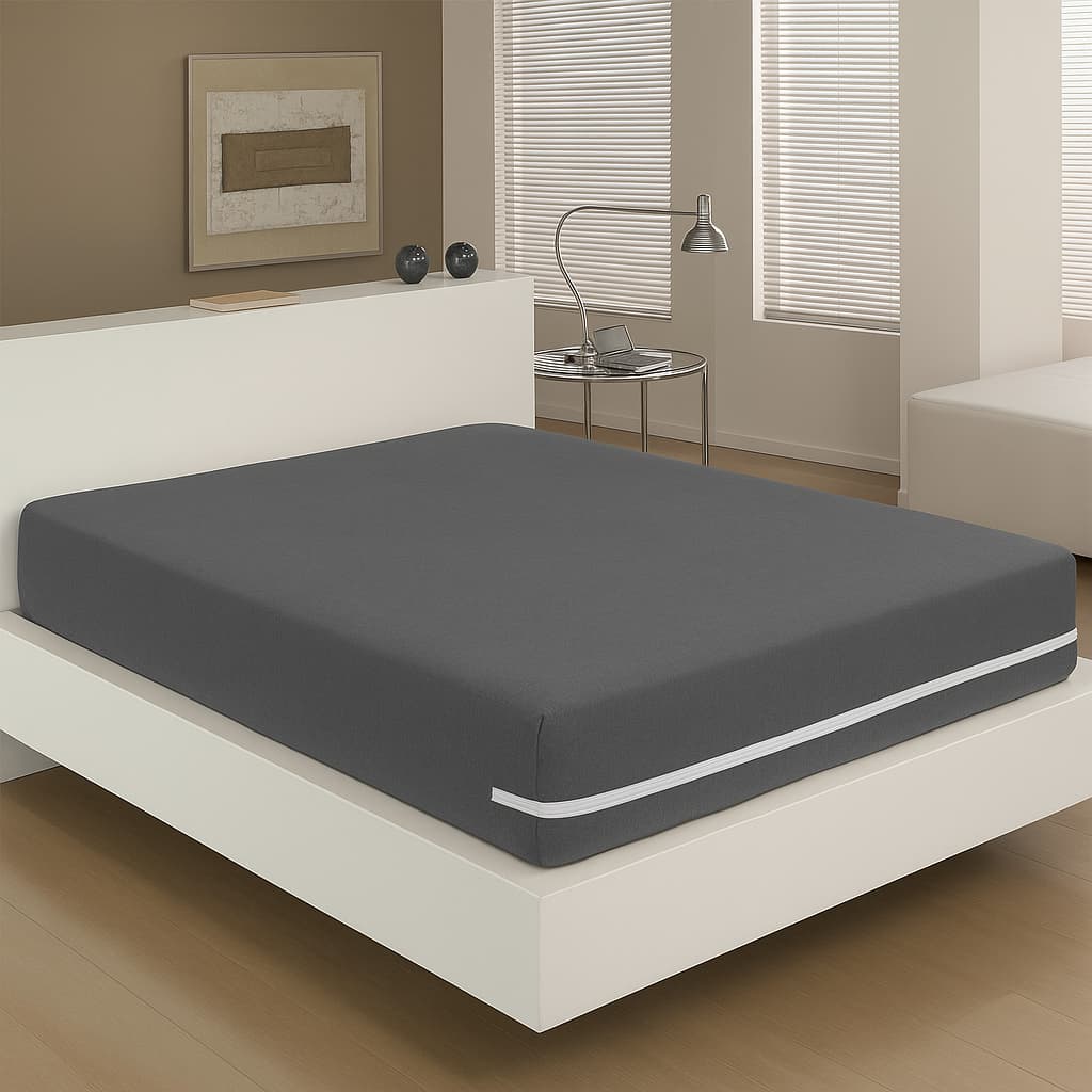 Capa Colchão Malha Gel com Ziper Casal Padrão uso diário prática decoração e qualidade para sua cama