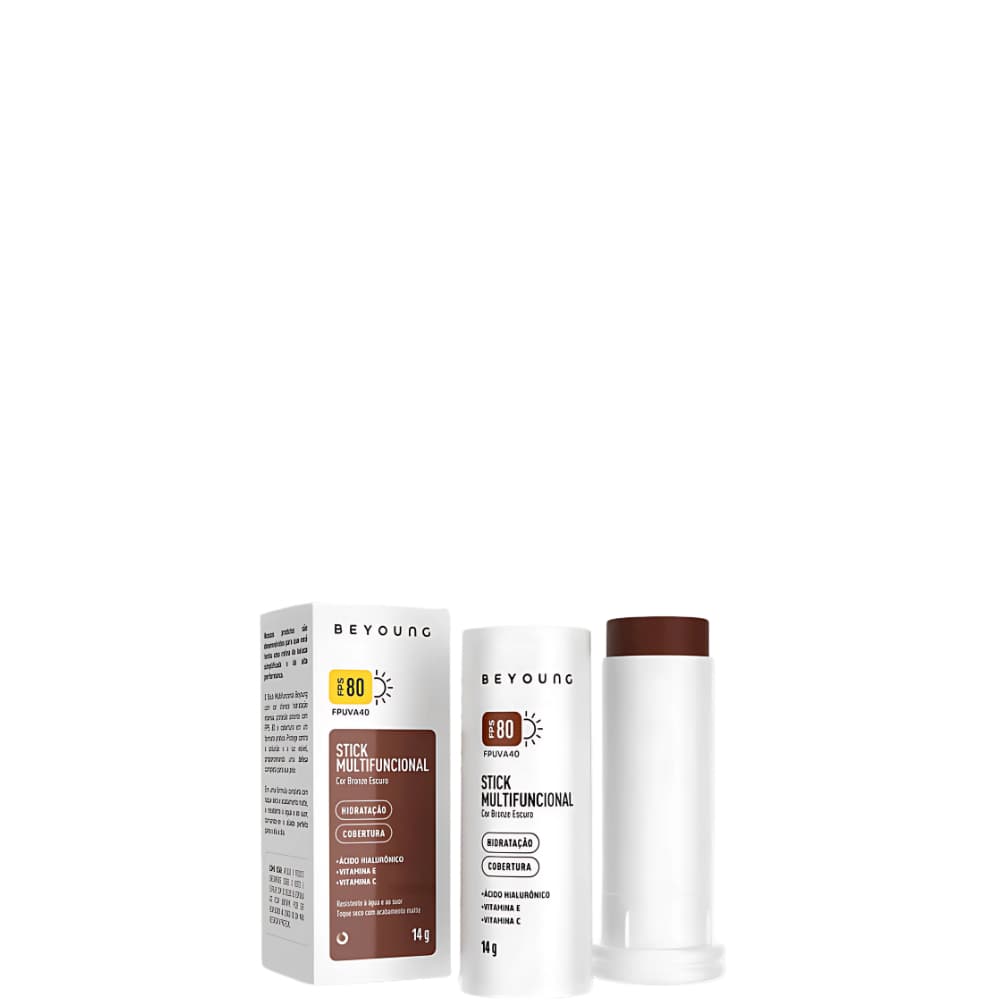 Beyoung Stick Multifuncional Bronze Escuro FPS 80
