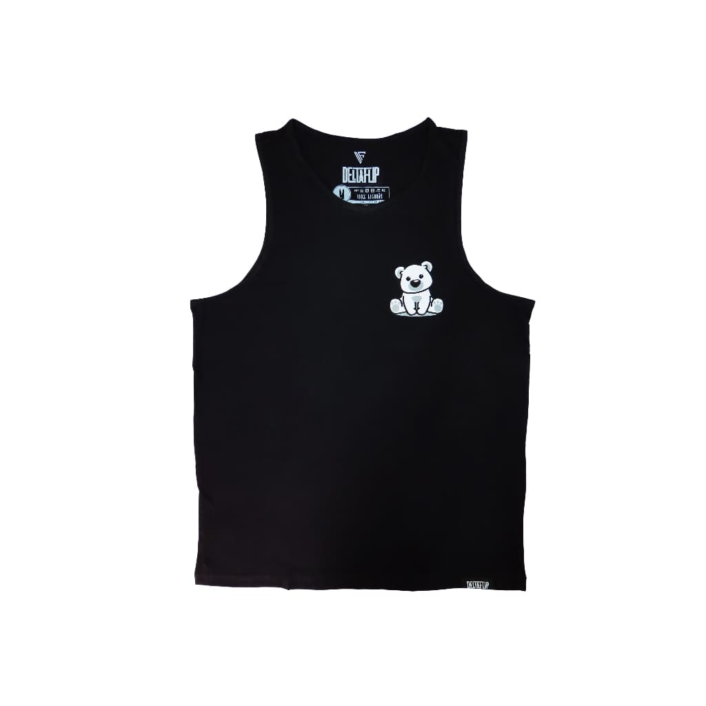 Regata streetwear teddy bear (preto) - Deltaflip