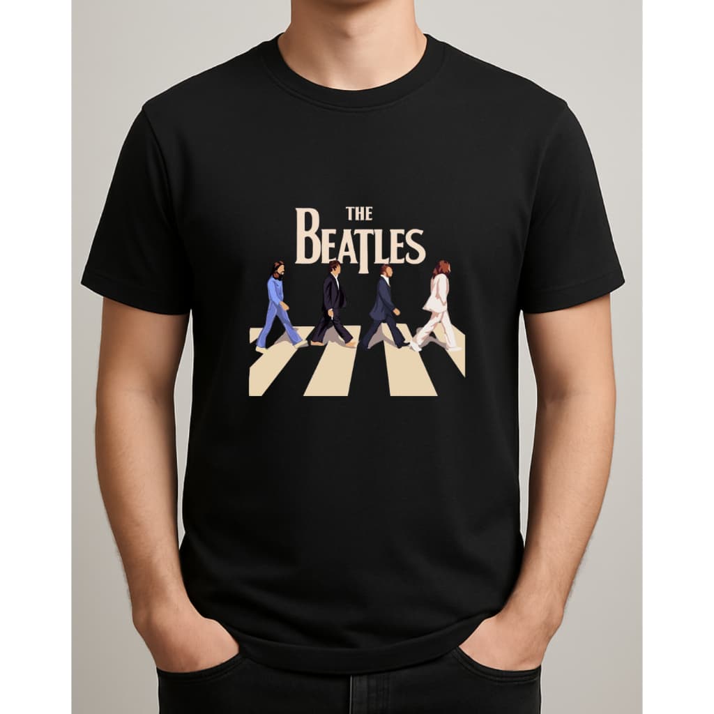 Camiseta The Beatles Paul Mccartney John Lennon Banda