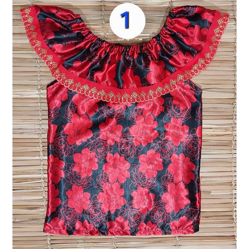 Blusa Pombo Gira em cetim Ciganinha