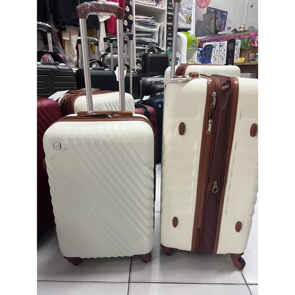 Mala GRANDE zíper duplo Expansível com rodinha ROMOVIVEIS 360º  Mala para viagem com senha!
