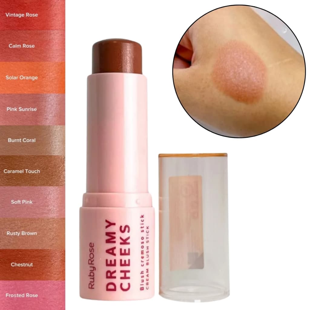 Blush em Bastão Stick Cremoso Dreamy Cheeks Ruby Rose