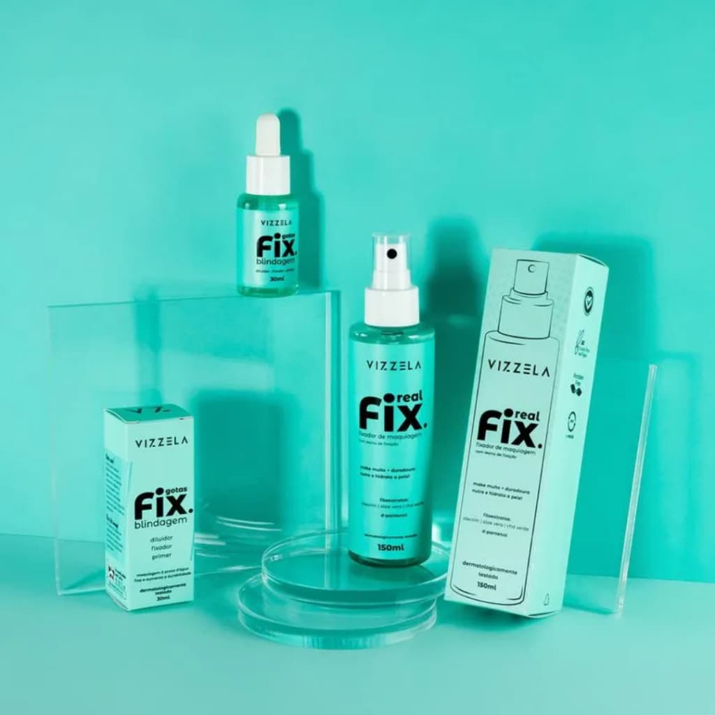 Kit Fixador Bruma + Blindagem - Vizzela - Linha Fix