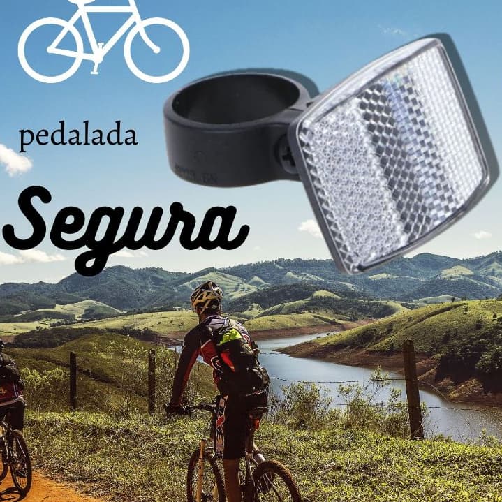 🚴‍♂️✨ Refletor para bicicleta ,olho de gato🐱💡 Sinalizador para bike 🔧
