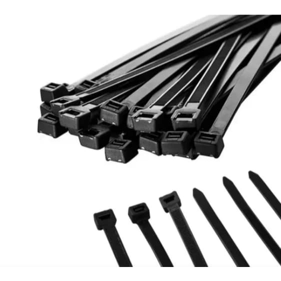 Abraçadeira De Nylon 400mm X 4,8mm  Com 100 Un Nove54