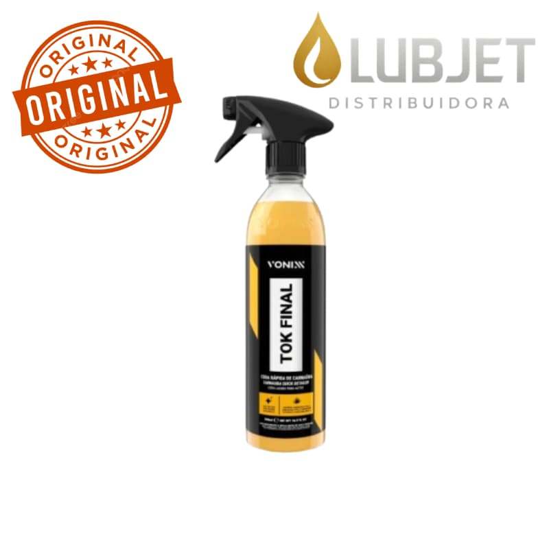 Cera Carnaúba Proteção Automotiva Tok Final Spray Vonixx 500ml