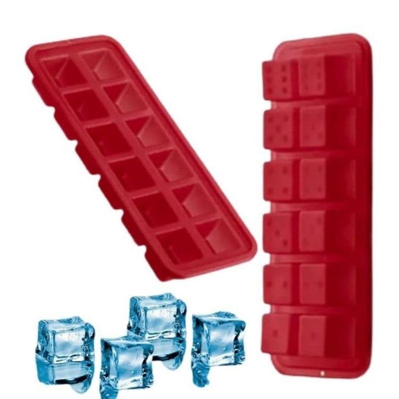 Forma de gelo silicone/plástico - cozinha