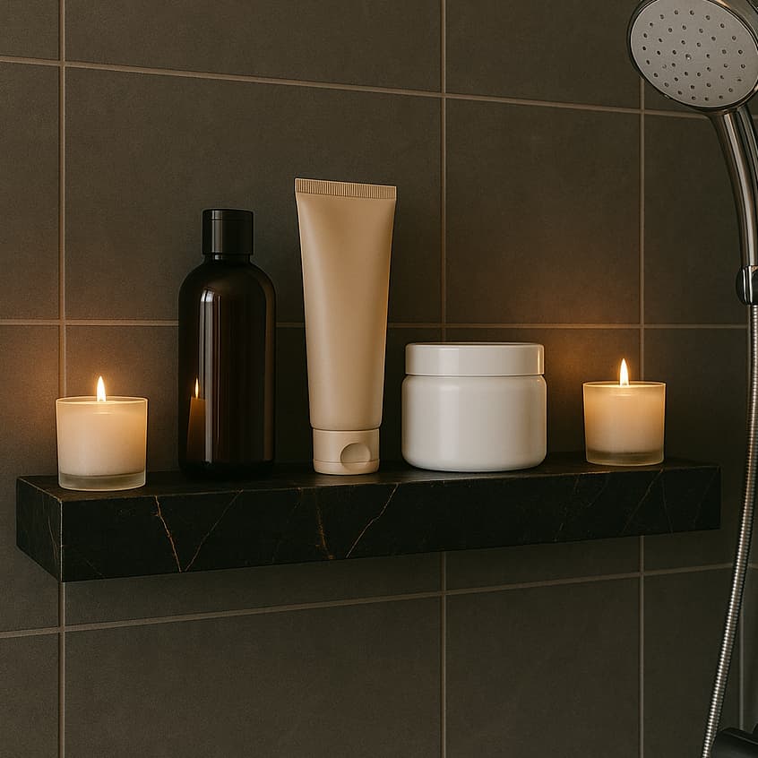 Prateleira Em Porcelanato Gran Liverpool Lux Premium Resistente Sala Banheiro Cozinha 100x15x06
