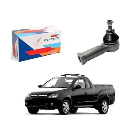 Terminal de Direção Lado Direito Esquerdo Corsa 2002 A 2012 Montana 2004 a 2005 Perfect TDI1084