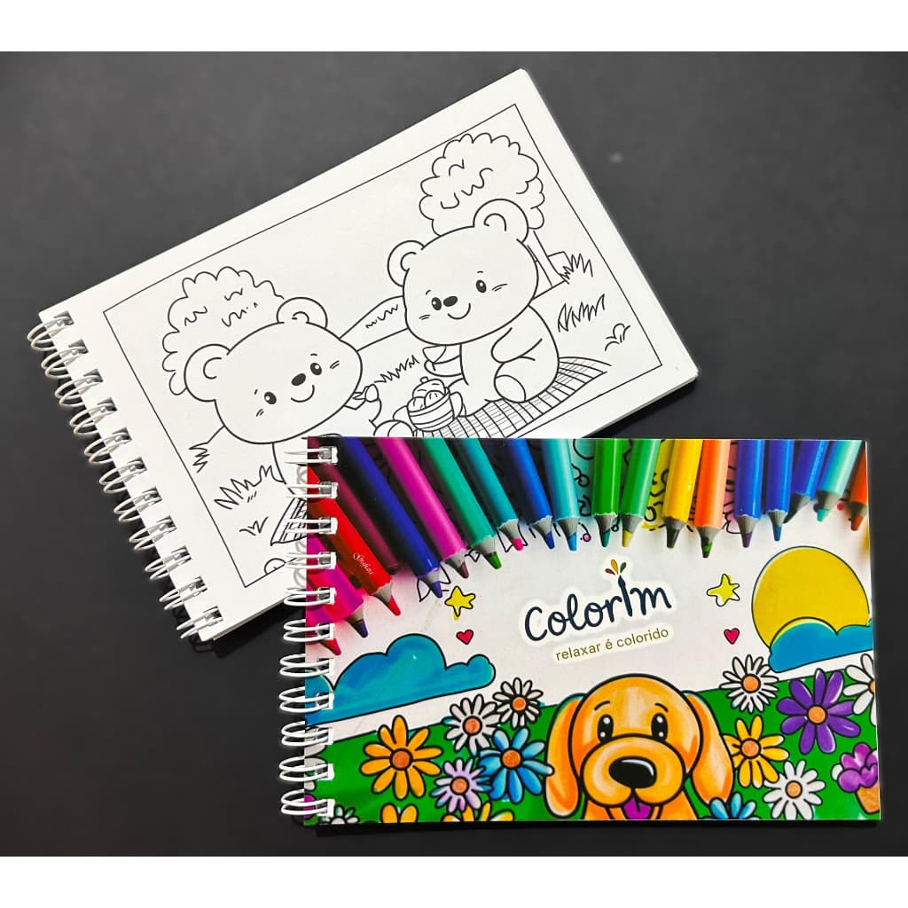 Livro Com 35 Desenhos Para Colorir E Pintar Tipo Bobbie Goods Colorim Folhas Grossas Anti Stress