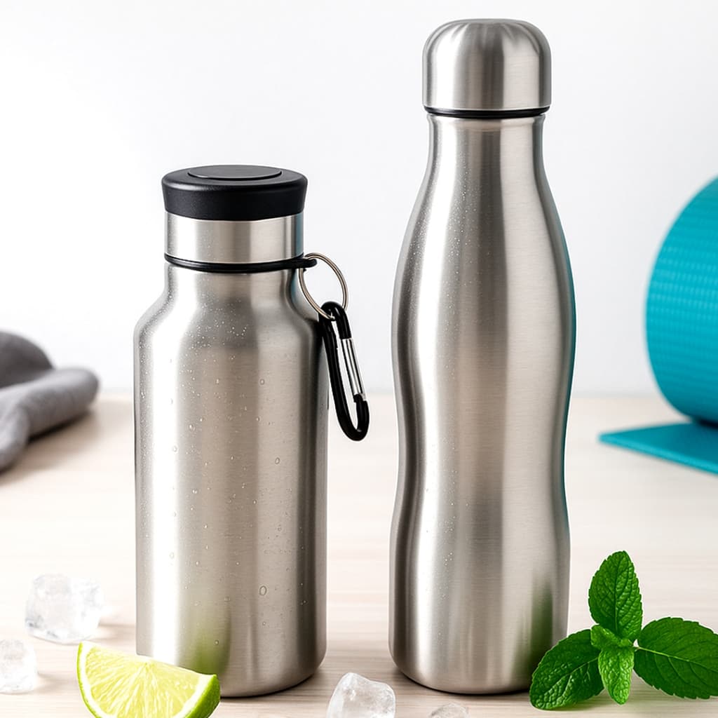 Garrafa Inox 750ml Com Tampa Viagem Academia - Bhz Store