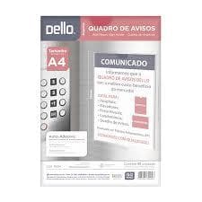 QUADRO DE AVISOS FLEXIVEL A4 DELLO