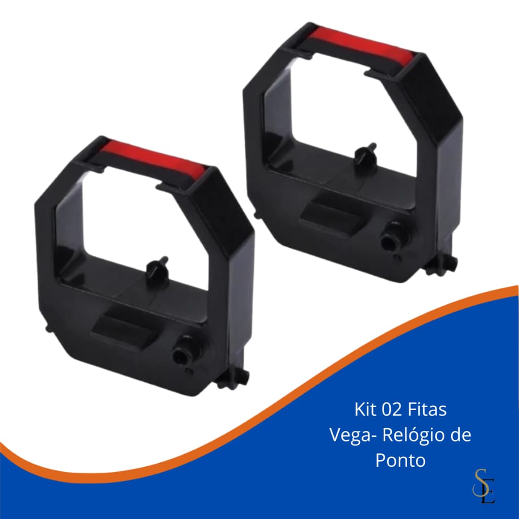 Fita Para Relógio De Ponto Henry Vega - ( 02 Unidades )