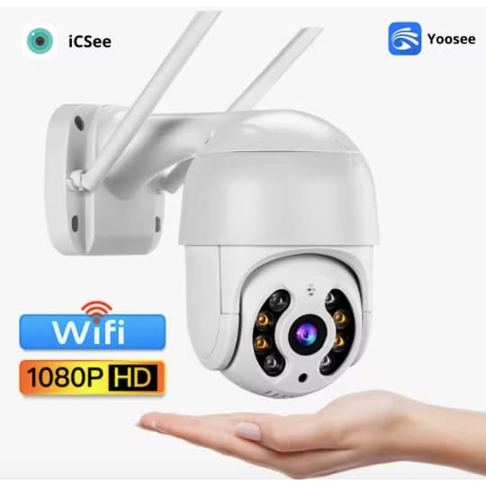 Câmera A8 Prova Dágua Full Hd Infravermelho Zoom 4x Icsee