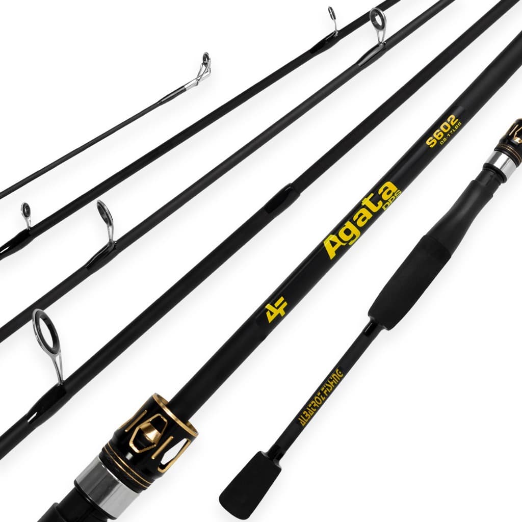 Vara Pesca Agata 8-17lbs Albatroz 2 partes ( Novo Modelo)