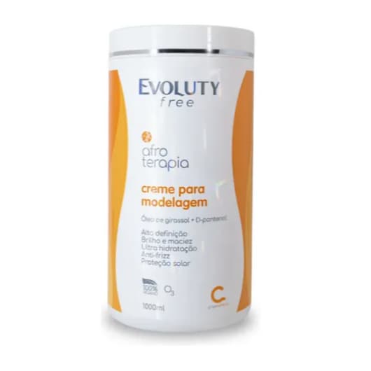 Creme de Pentear Evoluty Free Afroterapia Modelador 1000ml