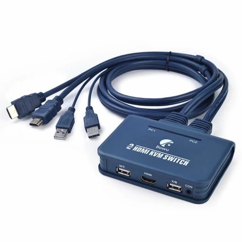 Chaveador Kvm Hdmi Usb 2 Portas